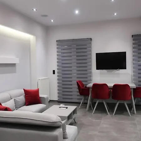 πολυτελές 3 χαλκίδα-παραλία αυλίδος Apartment Paralia Avlidhos